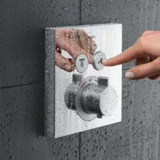   HANSGROHE ShowerSelect falsík alatti termosztát 2 fogyasztóhoz látható rész