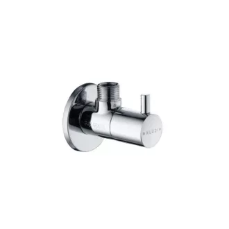 Kludi Breeze króm design sarokszelep kerámia betéttel, fali rozettával, 1/2"x3/8
