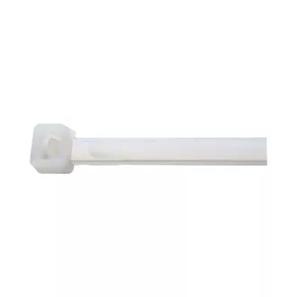 Fekete műanyag kábelkötegelők halmaza, Tracon 3.6x200 mm PA 6.6 kötegelő