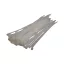 Tracon natúr színű műanyag kábelkötegelők 4,8x200 mm, PA 6.6, csomagban