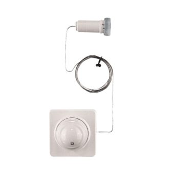   HERZ Design "H" termofej, távvezérlővel, falra szer,2m kábel, M30x1.5