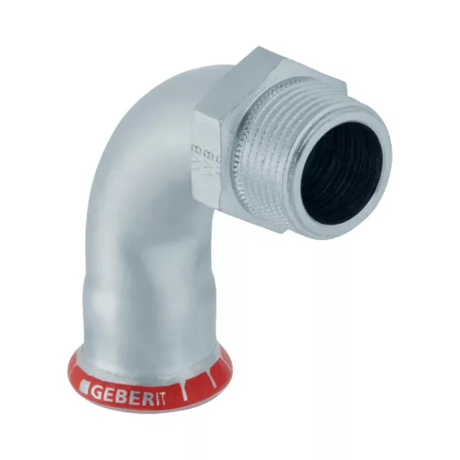 GEBERIT Mapress 90° szénacél ív, 22 mm - 3/4"K 