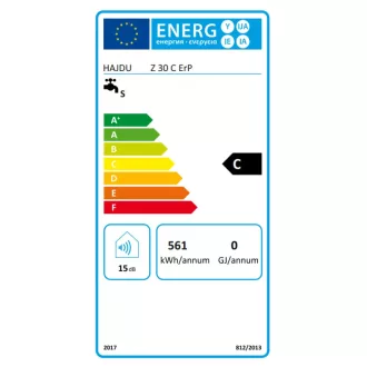   HAJDU Z 30C ERP 30 literes villanybojler száraz fűtőbetéttel
