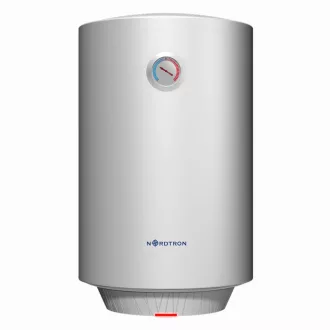 Nordtron NT 50 ERP 50 literes villanybojler elölnézet hőmérséklet-kijelzővel