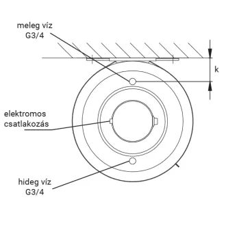 HAJDU ZV150 150 literes fekvő bojler