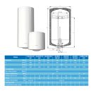 HAJDU Aquastic AQ 150 ECO ERP 150 literes villanybojler