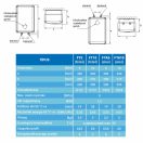 X HAJDU FTA5 5 literes alsó elhelyezésű villanybojler egykaros csapteleppel