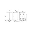 HAJDU MC5 Mini 5 literes felső elhelyezésű villanybojler csapteleppel, 2 kW