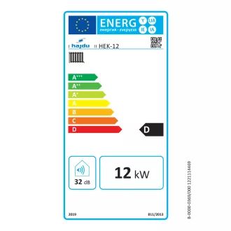 Hajdu HEK elektromos kazán 12 kW