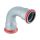 GEBERIT Mapress 2 tokos 90° szénacél ív, 42 mm 