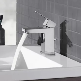   GROHE Eurocube M méretű mosdócsaptelep automata leeresztőgarnitúrával