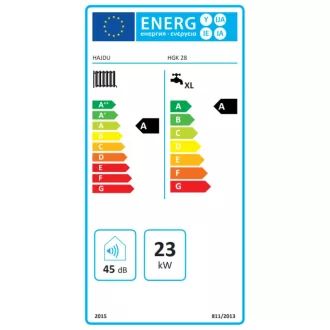HAJDU HGK-28 fali kondenzációs kombikazán, 28 kW