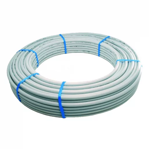 UNIDELTA Flexall PE-RT/Al/PE-RT ötrétegű cső, 32x3mm, 50m/tek