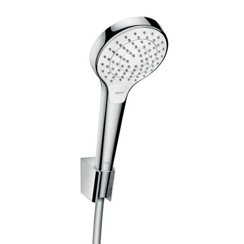 HANSGROHE Croma Select S Vario Porter zuhanyszett fix fali tartóval