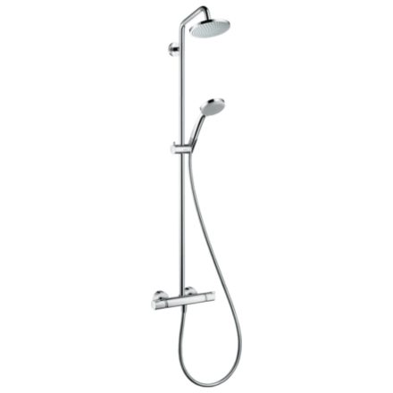 HANSGROHE Croma 160 Showerpipe zuhanyszett, 270mm-es zuhanykarral, króm kivitel