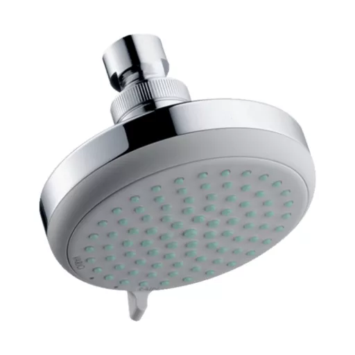 Hansgrohe Croma 100 Vario króm fejzuhany kerek szórófejjel, gumitüskés fúvókákkal