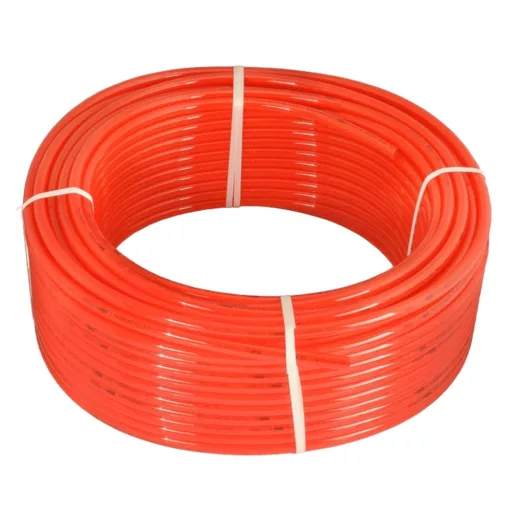 Piros UNIDELTA Multipert PE-RT padlófűtés cső feltekercselve, 20x2 mm