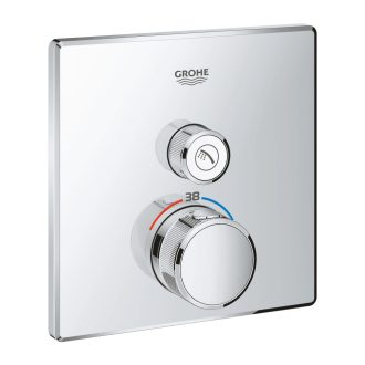   GROHE Grotherm SmartControl termosztatikus zuhany csaptelep, króm