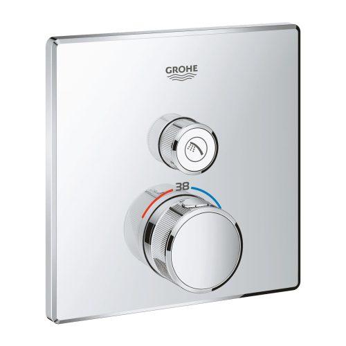 GROHE Grotherm SmartControl termosztatikus zuhany csaptelep, króm