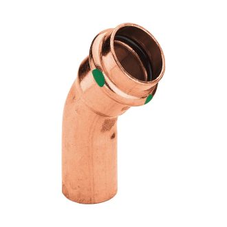   VIEGA 2426.1 Profipress 1 tokos 45° vörösréz ív idom vízre és fűtésre, 28 mm