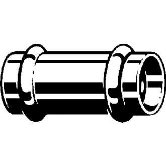 Viega Profipress vörösréz press karmantyú SC-Contur zöld ponttal, 15 mm