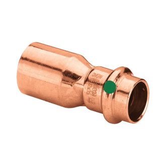   VIEGA 2415.1 Profipress 1 tokos vörösréz szűkítő vízre és fűtésre, 18x15mm

