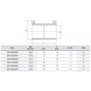 UNIDELTA S5 KPE elektrofitting karmantyú, 63mm