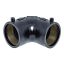 X UNIDELTA S5 elektrofitting KPE könyök, 90°, PN16, PE100, SDR11, 32mm
