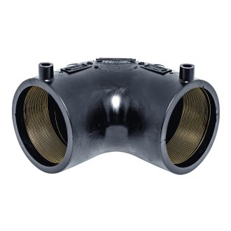  UNIDELTA S5 elektrofitting KPE könyök, 90°, PN16, PE100, SDR11, 90mm
