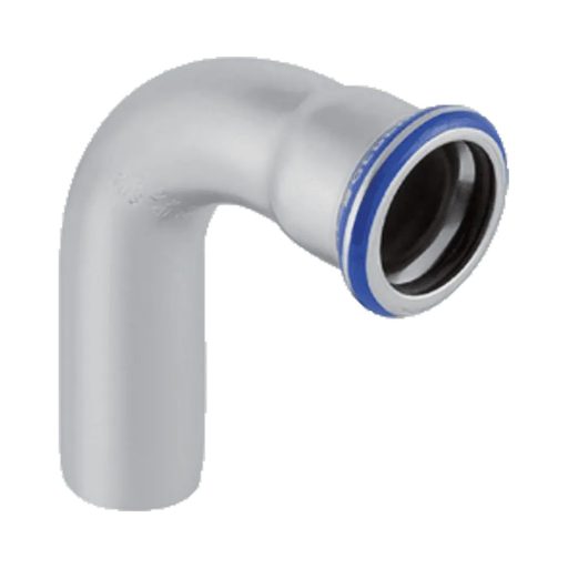 GEBERIT Mapress 1 tokos 90° inox ív, 15 mm