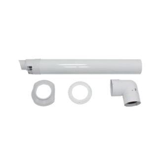   VAILLANT koncentrikus vízszintes oldalfali kivezetés PPs/alu 80/125 mm