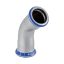 GEBERIT Mapress 2 tokos 45° inox ív, 28 mm
