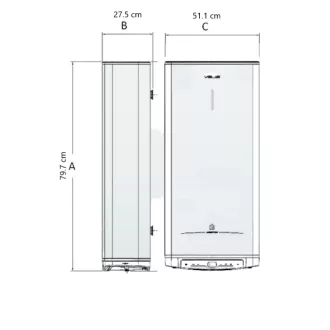 ARISTON Velis Tech Wi-Fi 50 EU ERP villanybojler