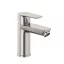 Kludi X0 100 egykaros króm mosdó csaptelep oldalnézetből, kar és kifolyó látható