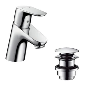   HANSGROHE Focus 70 mosdócsaptelep push-open leeresztő szeleppel