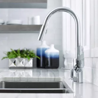   HANSGROHE Focus álló mosogató csaptelep kihúzható zuhanyfejjel