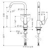 HANSGROHE Focus 260 álló mosogató csaptelep