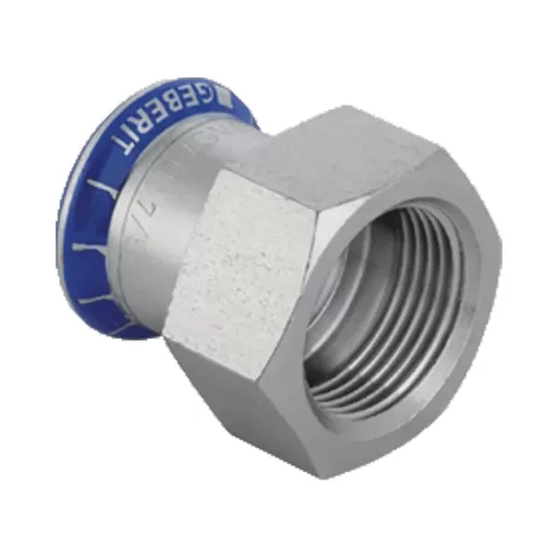 GEBERIT Mapress inox belső menetes átmeneti idom, 42 mm x 5/4" B