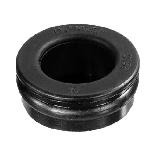 Fekete gumi tokba csatlakozó falsík szűkítő 50/40 mm, HAAS lefolyó tömítés