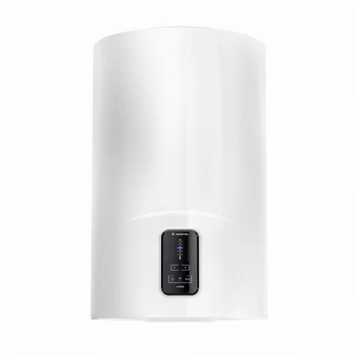Ariston Lydos ECO 80 literes villanybojler fehér henger alakú tartállyal, digitális kezelőfelülettel