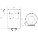 ARISTON Lydos R 100 ERP 100 literes villanybojler