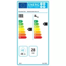 Ariston Genus One+ 30 energiacímkéje, A energiaosztály, 48 dB, 28 kW