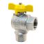 X TECNOVIELLE sarok golyóscsap gázra 1/2" fix KB
