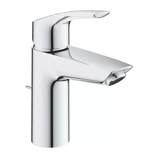 grohe_eurosmart_s_mosdo_csaptelep_automata_leeresztoszeleppel_bal_nezet