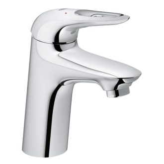   GROHE Eurostyle S méretű mosdócsaptelep lyukas fogantyúval automata leeresztőgarnitúrával