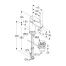 X KLUDI Pure&Solid 75 mosdócsaptelep automata leeresztő szeleppel