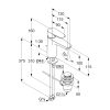 KLUDI Pure&Solid 100 mosdócsaptelep automata leeresztő szeleppel