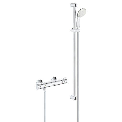 X GROHE Grotherm 800 termosztatikus zuhanyszett, króm