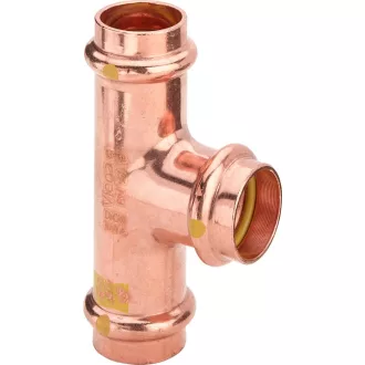 Viega Profipress G vörösréz szűkített T-idom gázra, 54-42-54 mm, préscsatlakozós
