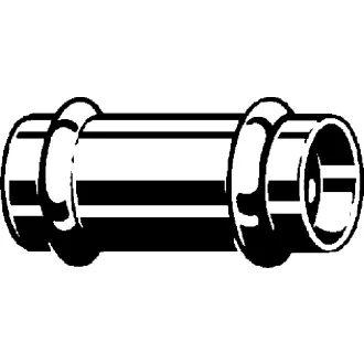 Viega Profipress G vörösréz gáz karmantyú 42 mm préskarmantyú sárga jelöléssel